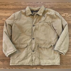 BKE 67 Insulated Duck Cotton Barn Coat Khaki Tan XL